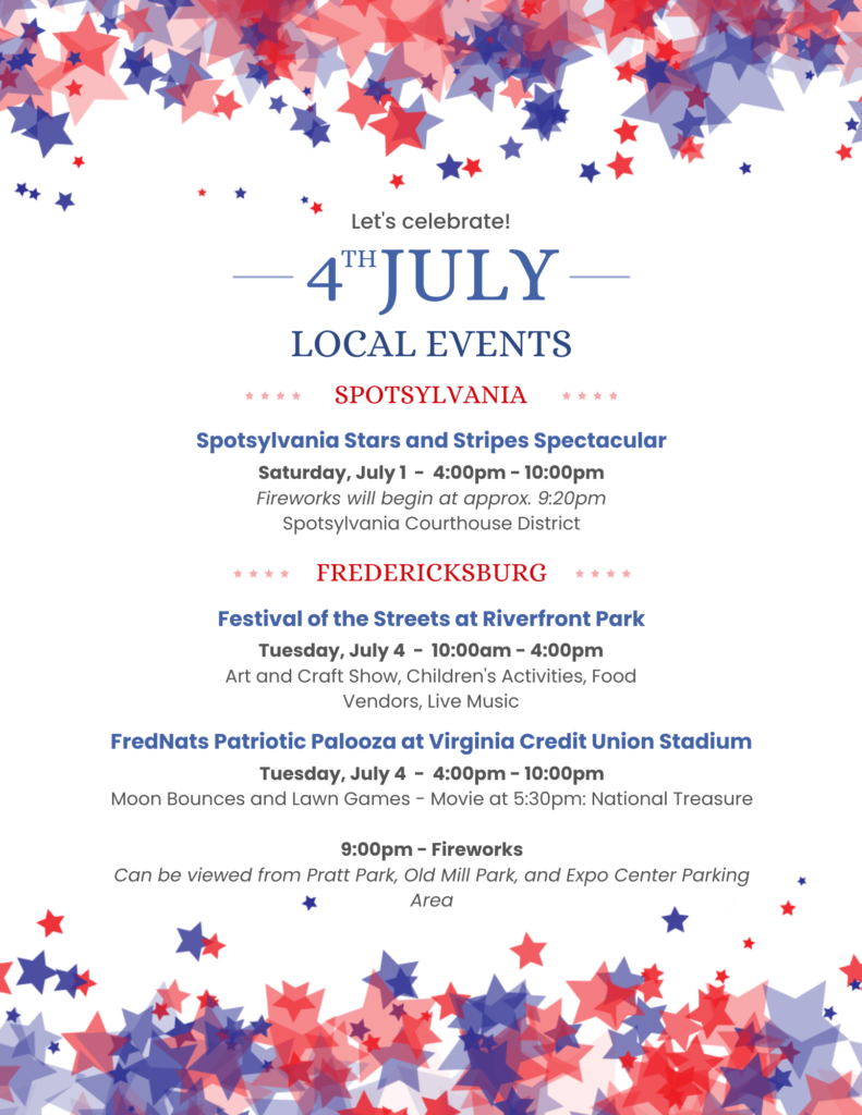 Fourth of July local events